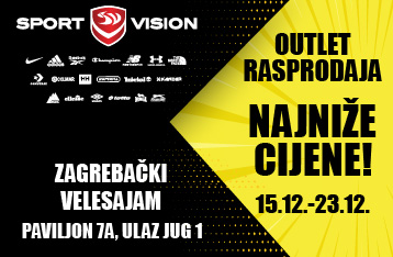 VELIKA SPORT VISION OUTLET RASPRODAJA NA ZAGREBAČKOM VELESAJAMU!